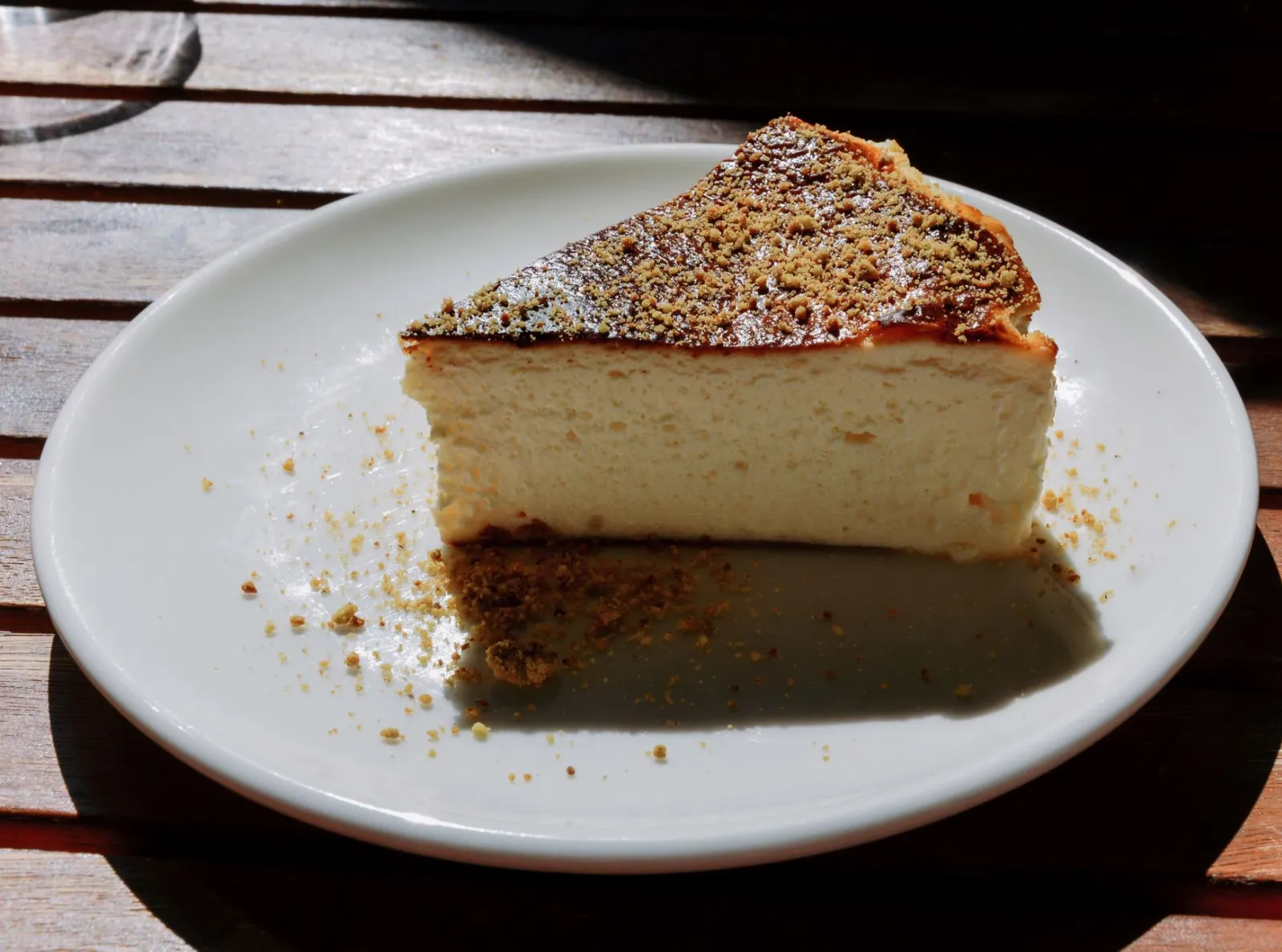 Tarta de queso al horno