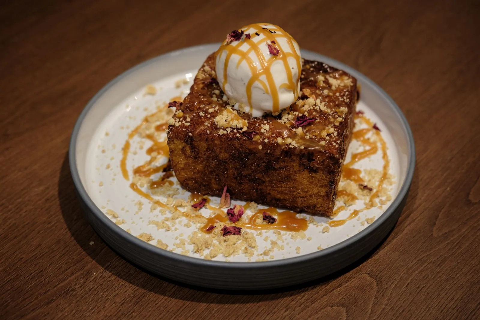 Torrija caramelizada
